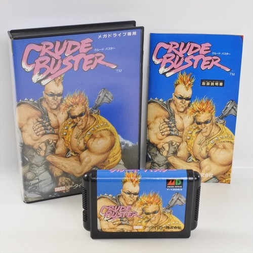 Crude buster mega drive sega - crude,