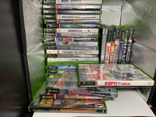 Lot original xbox games - of,