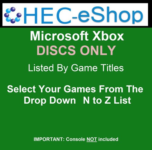 Microsoft xbox discs nur - microsoft, titel